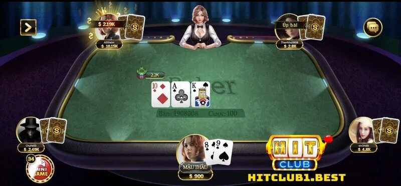 Poker Hit Club với những tính năng mới 