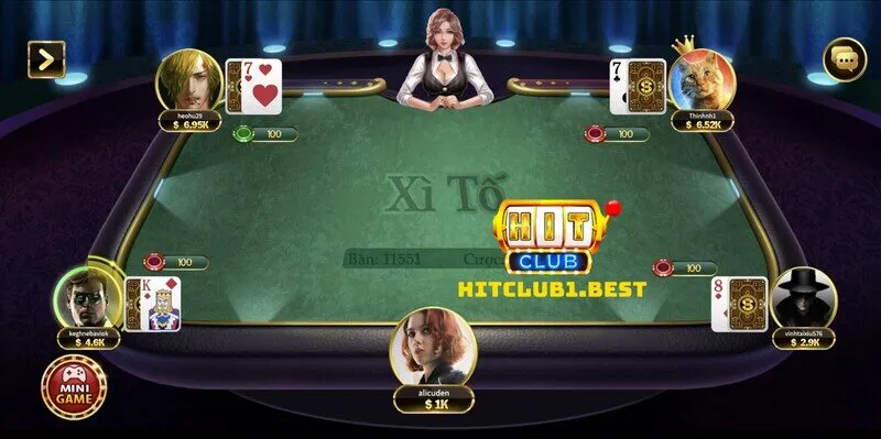 Game bài Xì tố Hit Club có gì hấp dẫn? 